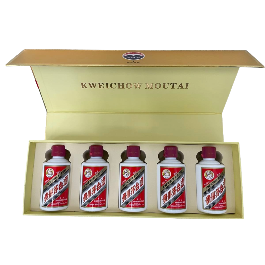 Kweichow Moutai Chiew Miniature (Set of 5 x 5cl) | The Chamber