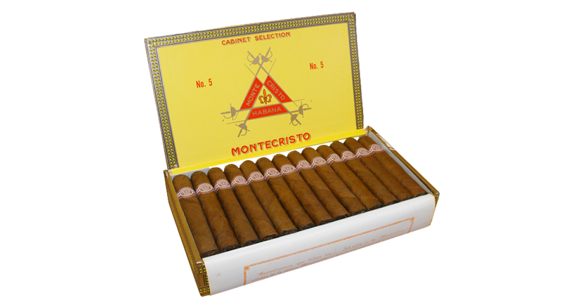 Montecristo No 5 25'S (Stick) | The Chamber