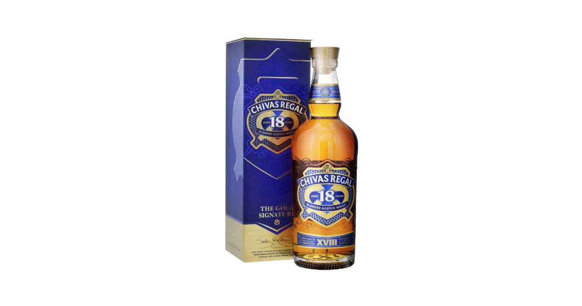 Chivas Regal 18 Years Old Blended Scotch Whisky 700ML | The Chamber