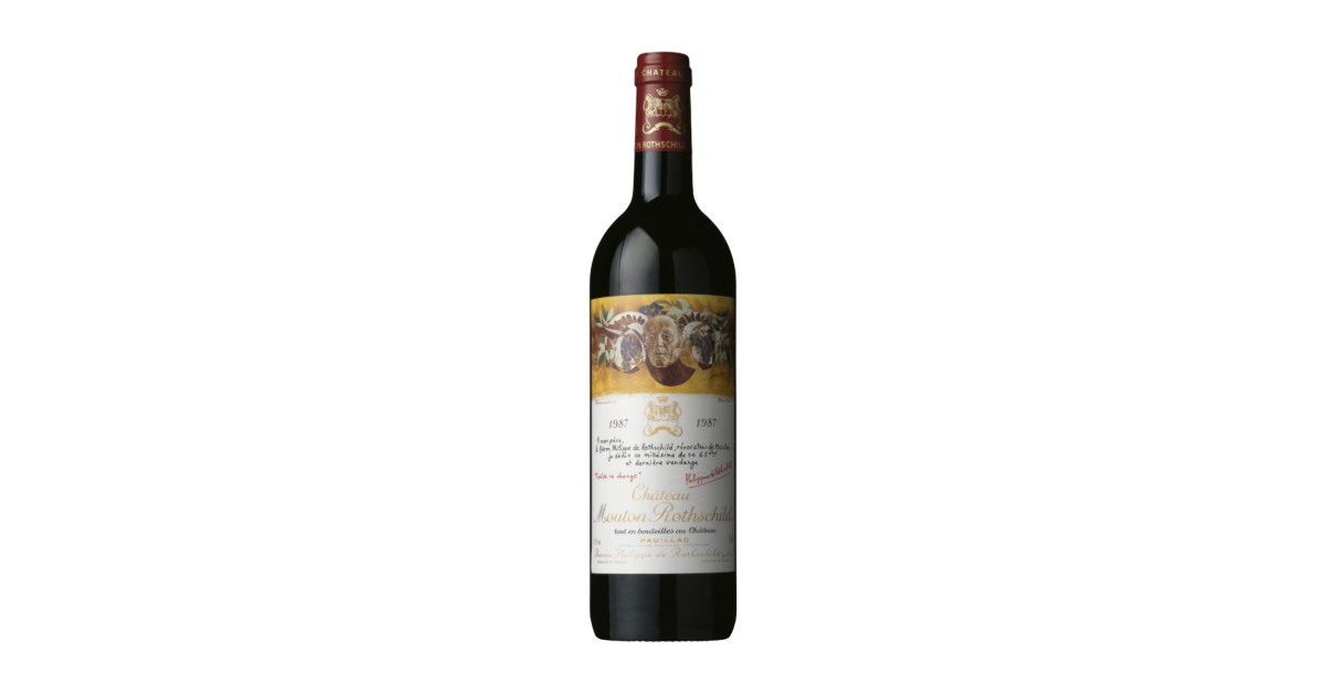 Chateau Mouton Rothschild 1987 Red Wine | The Chamber
