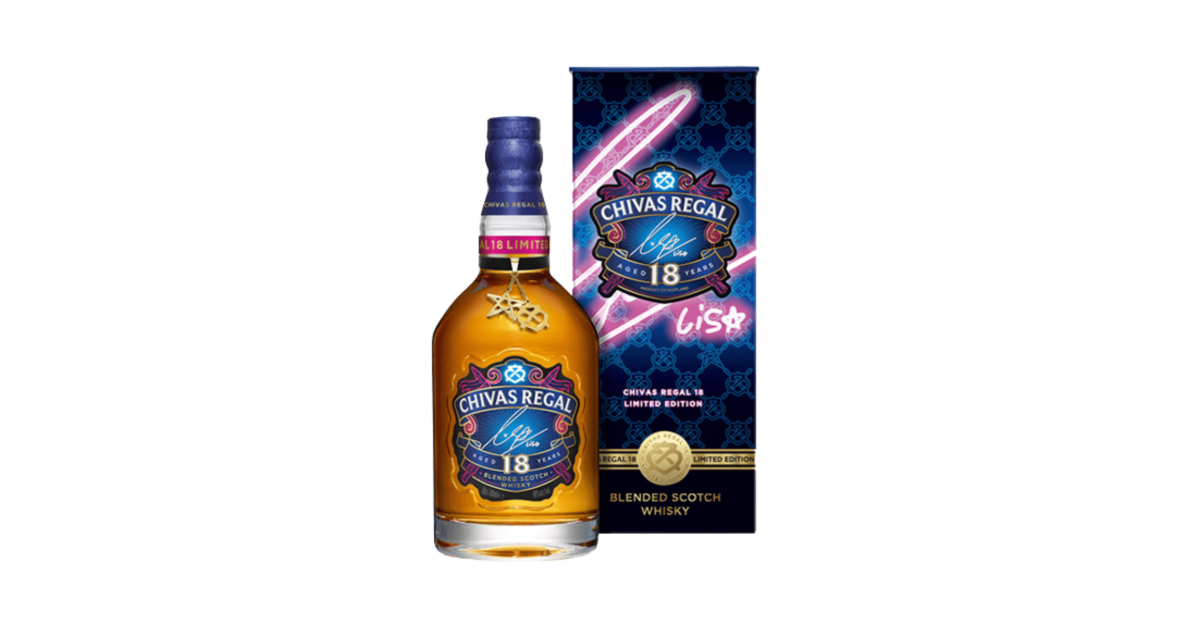 新品CHIVAS REGAL 18年× LISA LIMITED EDITION Chivas Regal 18 Year Old LISA Limited Edition Blended Scotch