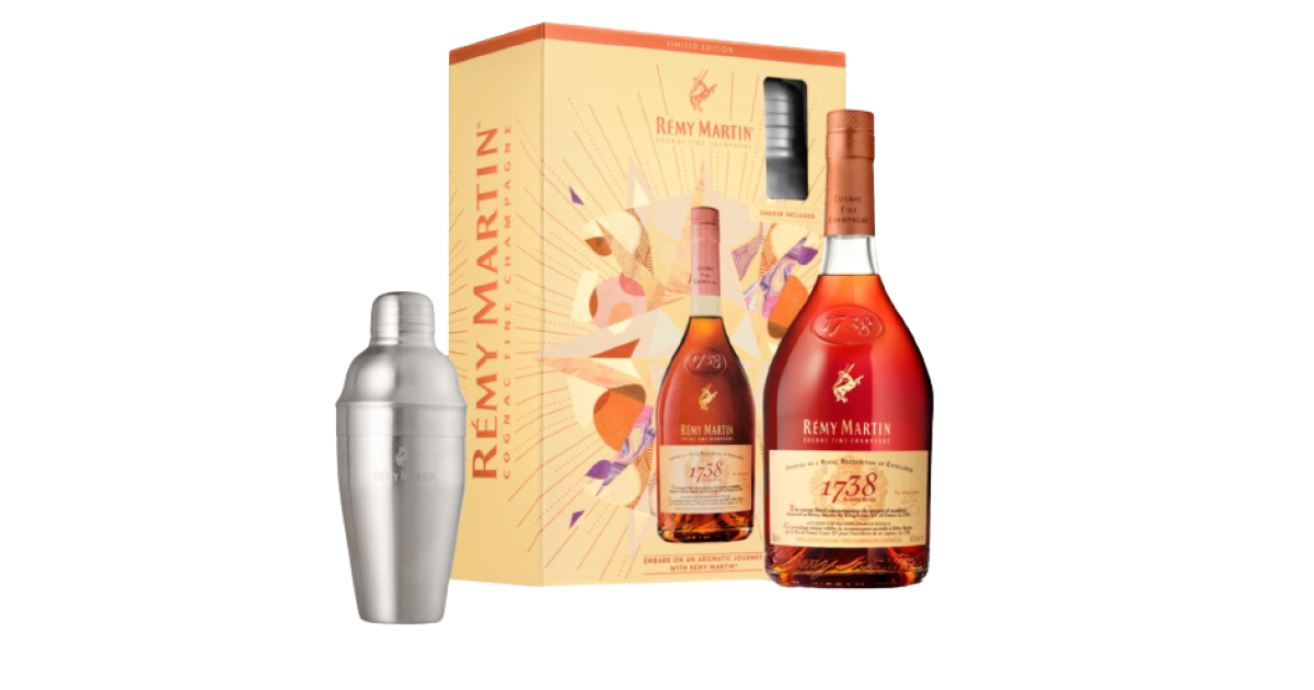 Remy Martin 1738 Accord Royal with Shaker Gift Pack | The Chamber