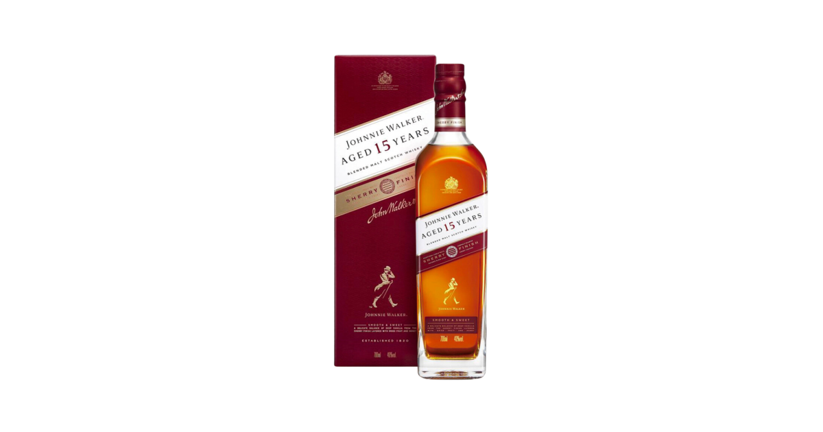 Johnnie Walker 15 Years Old Sherry Finish Blended Whisky 700ML